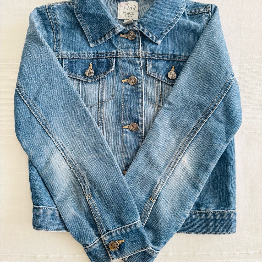 Children’s Place Girls Jean Jacket - Picture 6 of 6